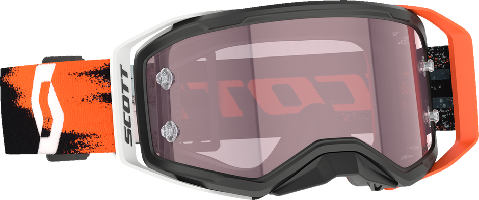 SCOTT Prospect 2.0 Amp Goggle - Black/Neon Orange - Rose Lens 4214695039352