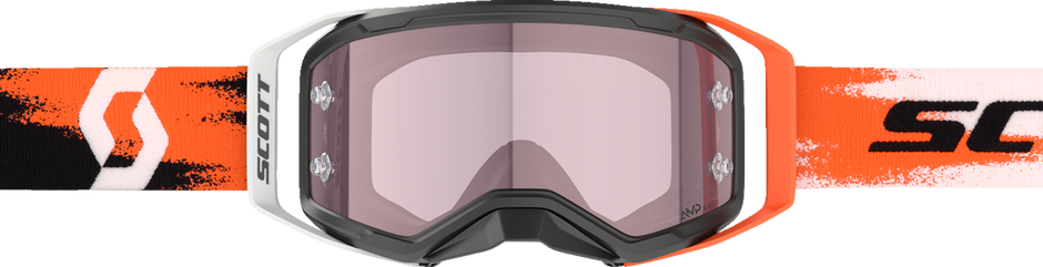 SCOTT Prospect 2.0 Amp Goggle - Black/Neon Orange - Rose Lens 4214695039352