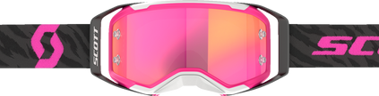 SCOTT Prospect 2.0 Goggle - Zebra - Black/Pink - Pink Chrome Lens 4214718207340