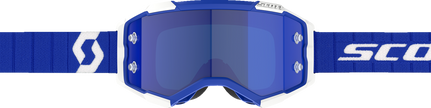 SCOTT Fury Goggle - Blue - Blue Chrome Lens 2728280003349