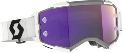 SCOTT Fury Goggle - White/Black - Purple Chrome Lens 2728281035281