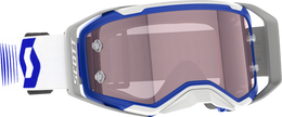 SCOTT Prospect 2.0 Amp Goggle - Doppler - White/Blue - Rose Lens 4214698208352
