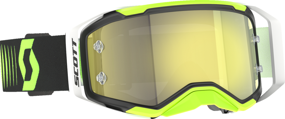 SCOTT Prospect 2.0 Goggle - Doppler - Black/Neon Yellow - Yellow Chrome Lens 4214718209289