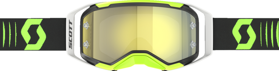 SCOTT Prospect 2.0 Goggle - Doppler - Black/Neon Yellow - Yellow Chrome Lens 4214718209289