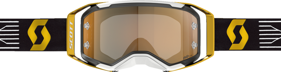 SCOTT Prospect 2.0 Amp Goggle - Black/Gold - Gold Chrome Lens 4214781236324