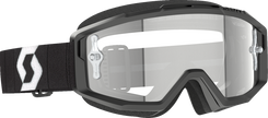 SCOTT Split OTG Goggle - Black/White - Clear Lens 2855371007113