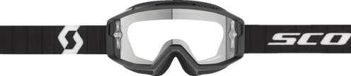 SCOTT Split OTG Goggle - Black/White - Clear Lens 2855371007113