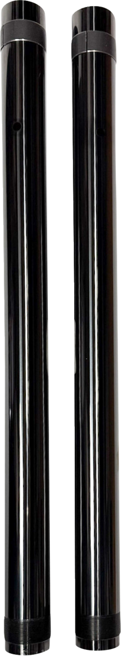 PRO-ONE PERF.MFG. Fork Tubes - 43 mm - Stock Length - Black - Inverted 105430B