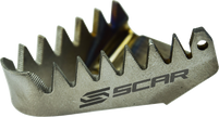 SCAR RACING Brake Pedal Tip - Titanium - Gas Gas/Husqvarna/KTM STBT500