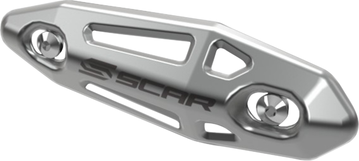 SCAR RACING Heat Shield - Exhaust - 4-Stroke - Stainless Steel - Universal UHP
