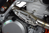 SCAR RACING Heat Shield - Exhaust - 4-Stroke - Stainless Steel - Universal UHP