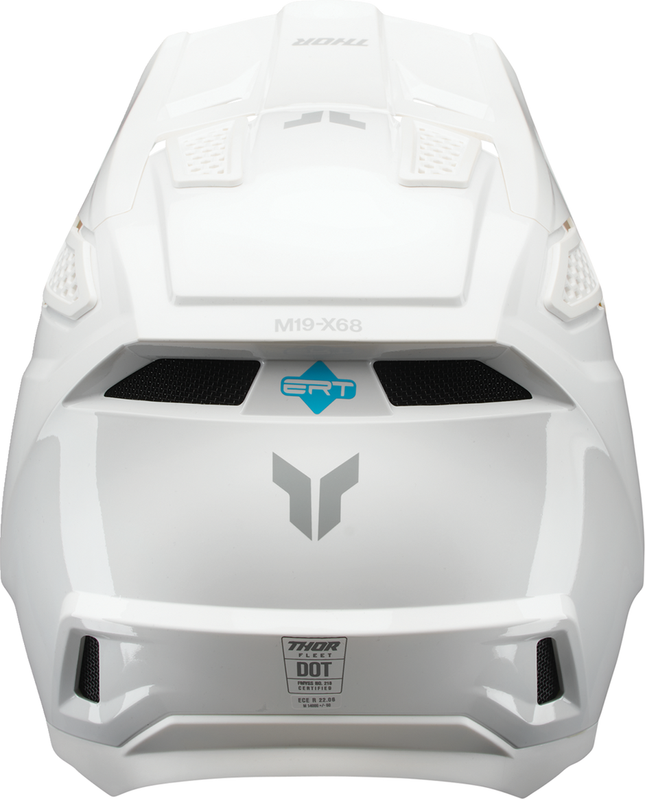 THOR Fleet Helmet - Whiteout - Gloss White - XS 0110-9393