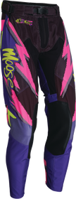 MOOSE OFFROAD Sahara LE Pants - White/Black/Purple - US 30 Slim 2901-12914