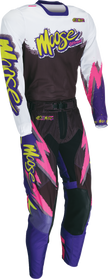 MOOSE OFFROAD Sahara LE Pants - White/Black/Purple - US 28 2901-12915