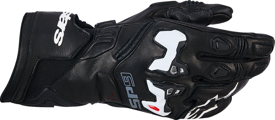 ALPINESTARS SP-9 Gloves - Black/White - Large 3500526-12-L