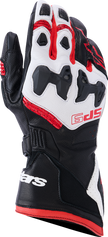 ALPINESTARS SP-9 Gloves - Black/White/Bright Red - 2XL 3500526-1304-2XL