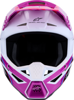 ALPINESTARS SM3 Helmet - Falcon - Purple/White/Black/Pink Fluo - Large 8300927-3222-L