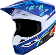ALPINESTARS SM3 Helmet - Falcon - Blue/White/Black/Pink Fluo - XL 8300927-7347-XL