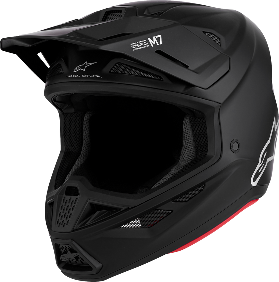ALPINESTARS SM7 Helmet - Solid - Matte Black - XS 8301426-110-XS