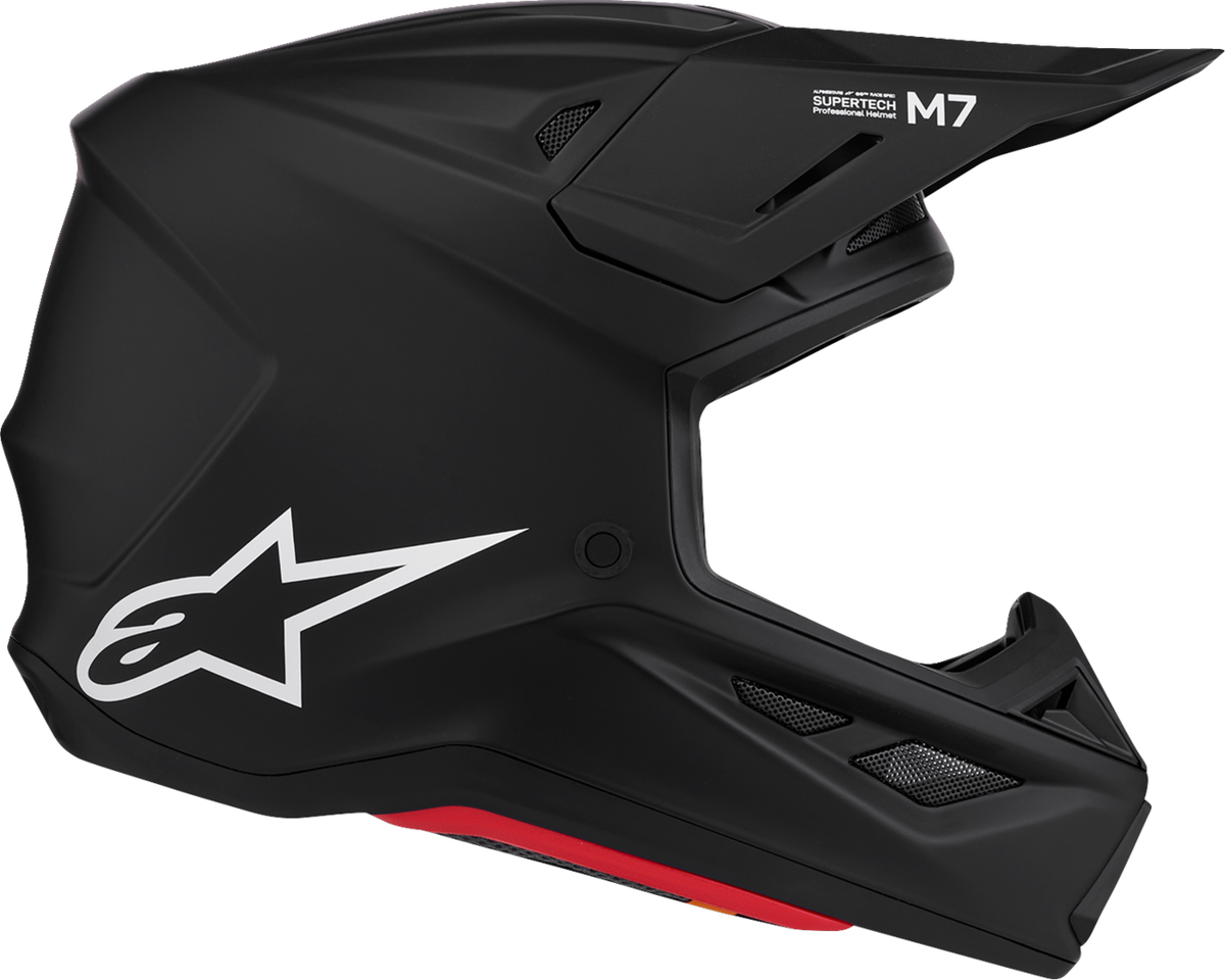 ALPINESTARS SM7 Helmet - Solid - Matte Black - XS 8301426-110-XS