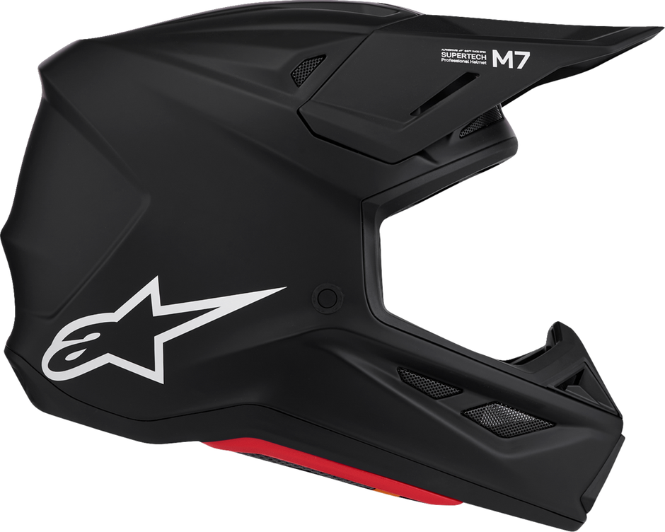 ALPINESTARS SM7 Helmet - Solid - Matte Black - XS 8301426-110-XS