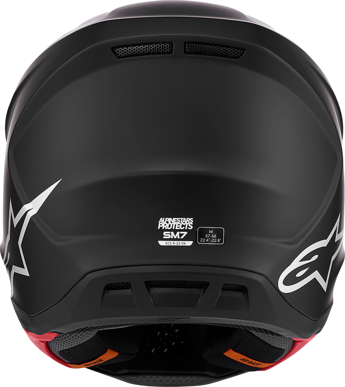ALPINESTARS SM7 Helmet - Solid - Matte Black - XS 8301426-110-XS