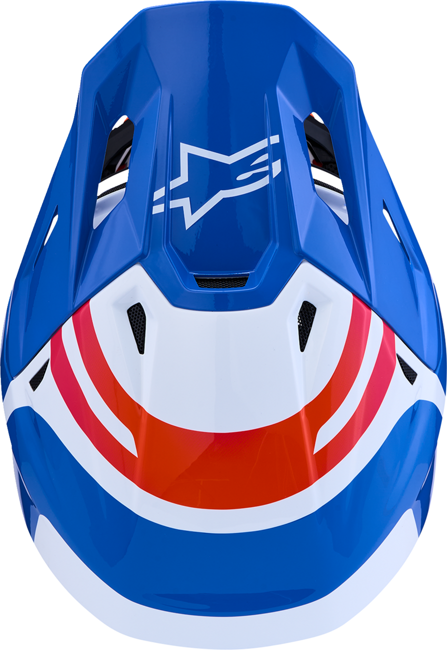 ALPINESTARS SM7 Helmet - Core - White/Blue/Orange/Pink - XS 8301826-2088-XS