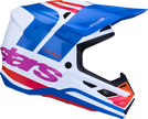 ALPINESTARS SM7 Helmet - Core - White/Blue/Orange/Pink - XL 8301826-2088-XL