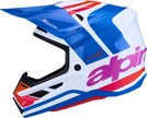 ALPINESTARS SM7 Helmet - Core - White/Blue/Orange/Pink - XL 8301826-2088-XL