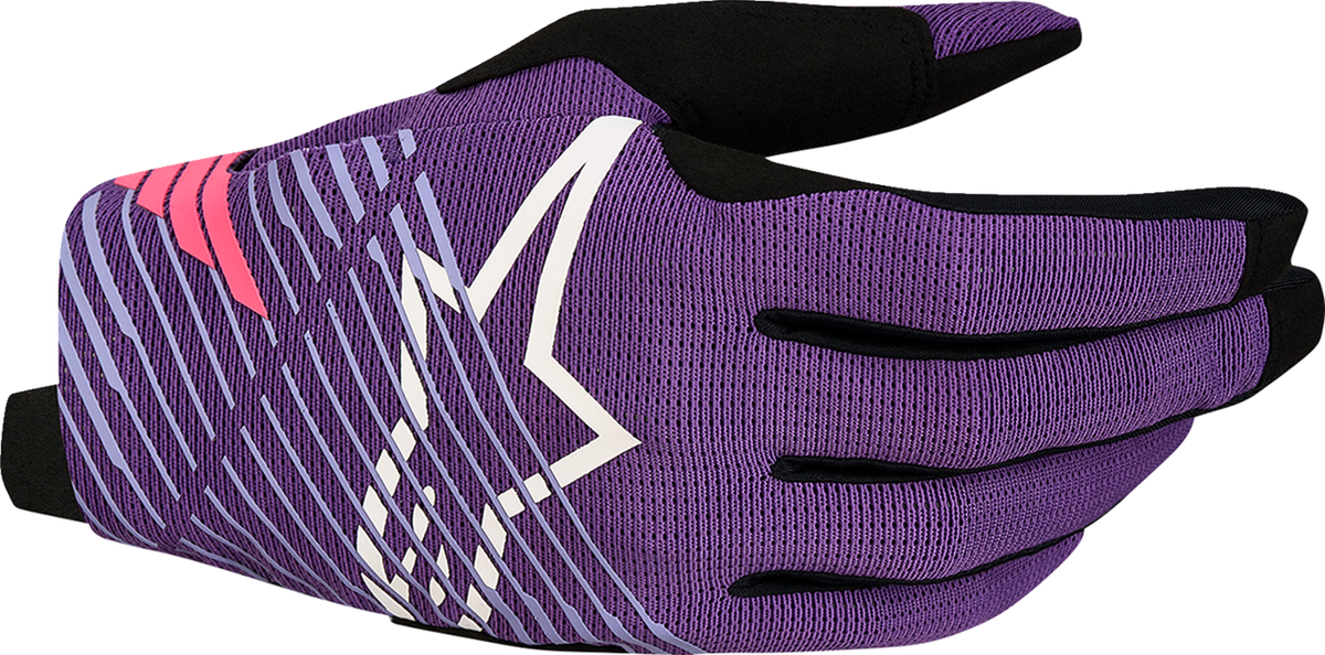ALPINESTARS Radar Pro Gloves - Deep Purple/Black - Small 3560325-3223-S