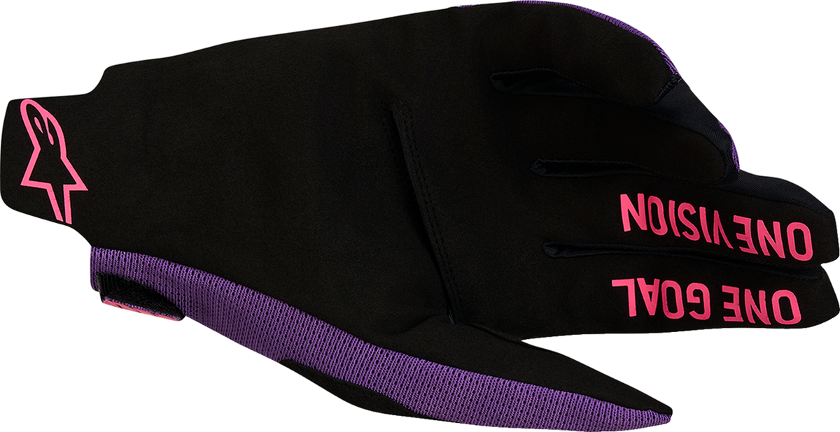 ALPINESTARS Radar Pro Gloves - Deep Purple/Black - Small 3560325-3223-S
