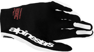 ALPINESTARS Supertech MX Gloves - White/Black/Fire Red - Medium 3560627-2063-M