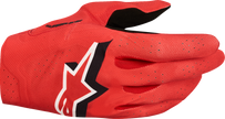 ALPINESTARS Supertech MX Gloves - Fire Red/Black/White - Small 3560627-3146-S