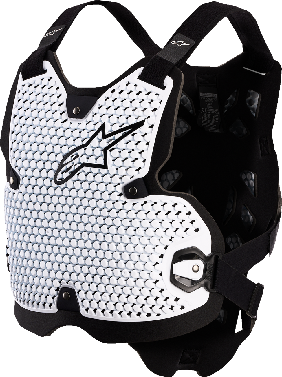 ALPINESTARS Bionic Action v2 Chest Protector - White/Black - XL/2XL 6700127-21-X2X