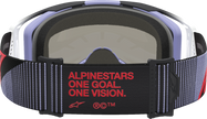 ALPINESTARS GOGGLES Vision 8 Goggle - Maven - Lavender/Black - Pink Mirror Lens 5101627-3234