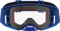 ALPINESTARS GOGGLES Supertech Goggle - Vesta - Blue/White - Clear Lens 5100827-7371