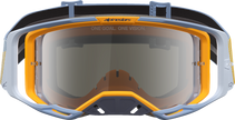 ALPINESTARS GOGGLES Vision 8 Goggle - Maven - Dust Blue/Orange - Silver Mirror Lens 5101627-7366
