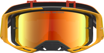 ALPINESTARS GOGGLES Vision 8 Goggle - Amber - Fire Red/Black - Red Mirror Lens 5101427-3235