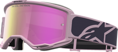 ALPINESTARS GOGGLES Vision 5 Goggle - Rora - Graystone/Old Pink - Pink Mirror Lens 5101927-9356