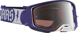 ALPINESTARS GOGGLES Supertech Goggle - Atrox - Silver Mirror Lens 5100327-7354