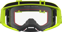 ALPINESTARS GOGGLES Supertech Goggle - Vesta - Fluo Yellow/Black - Clear Lens 5100827-5012
