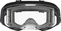 ALPINESTARS GOGGLES Vision 8 Goggle - Amber - Black/Silver - Clear Lens 5101527-1742