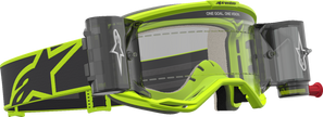 ALPINESTARS GOGGLES Vision 5 Goggle - Rora - Roll-Off - Fluo Yellow/Black - Clear Lens 5103427-5012