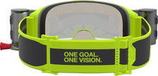 ALPINESTARS GOGGLES Vision 5 Goggle - Rora - Roll-Off - Fluo Yellow/Black - Clear Lens 5103427-5012