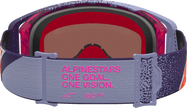 ALPINESTARS GOGGLES Supertech Goggle - Hiten - Purple/Red - Pink Mirror Lens 5100527-3229