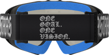 ALPINESTARS GOGGLES Youth Vision Goggle - Atrox - Black/Silver - Silver Mirror Lens 5140327-1728