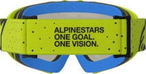 ALPINESTARS GOGGLES Youth Vision Goggle - Vesta - Yellow Fluo/Black - Red Mirror Lens 5140127-5002