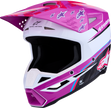 ALPINESTARS SM3 Helmet - Falcon - Purple/White/Black/Pink Fluo - XL 8300927-3222-XL