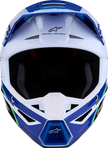 ALPINESTARS SM3 Helmet - Falcon - Blue/White/Black/Pink Fluo - Medium 8300927-7347-M