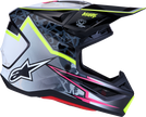 ALPINESTARS SM7 Helmet - Blaster - Black/Gray/White/Yellow Fluo - Large 8301627-1697-L